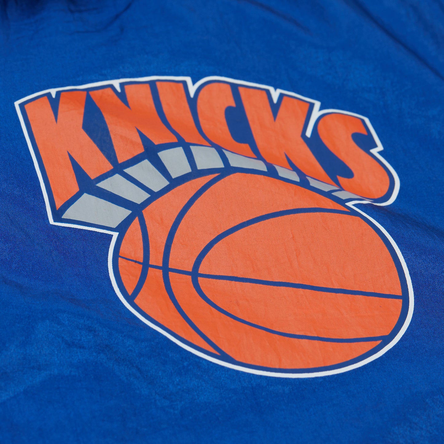 New York Knicks Mitchell & Ness Playmaker Full Zip Windbreaker
