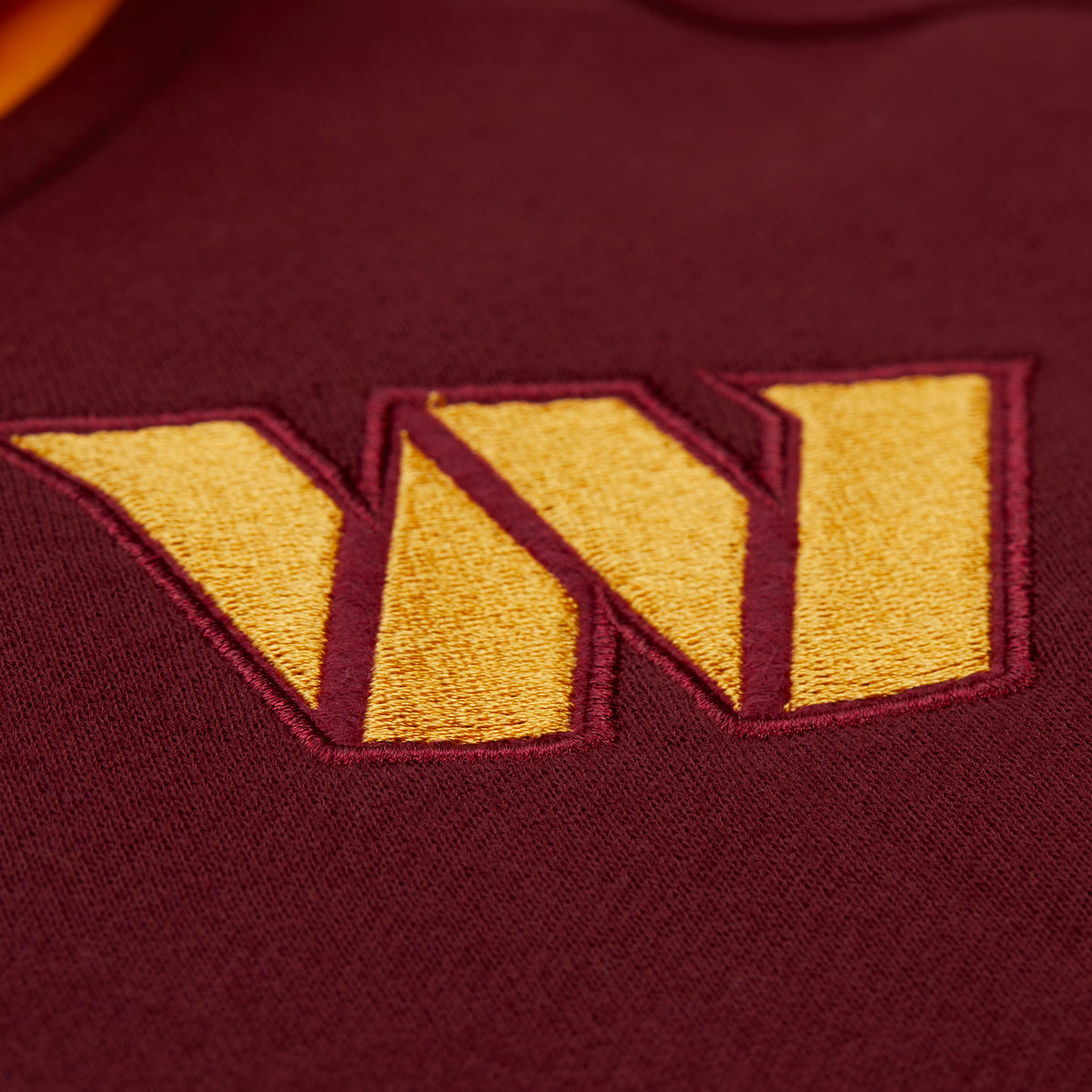 Washington Commanders Mitchell & Ness Courtside Fleece Button Up Jacket