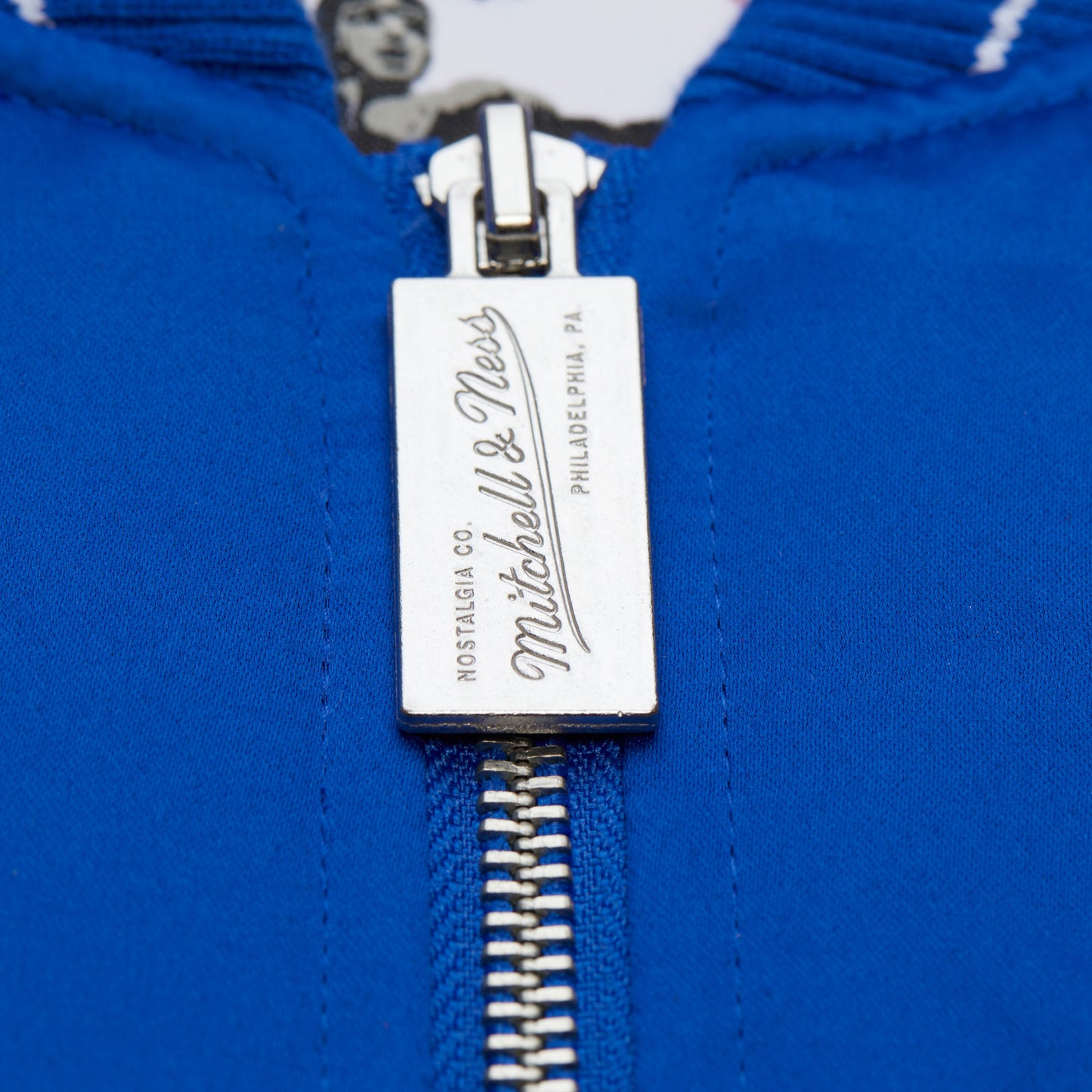 Buffalos Bills Mitchell & Ness Heavyweight Throw It Back Satin Jacket