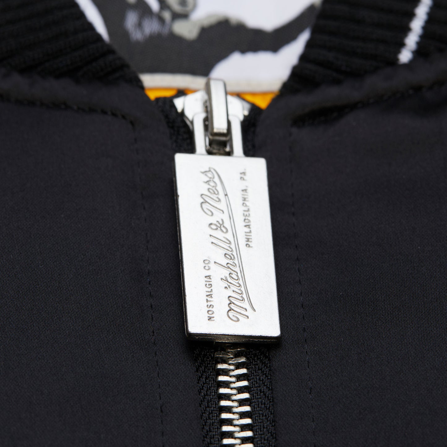 Pittsburgh Steelers Mitchell & Ness Heavyweight Throw It Back Satin Jacket