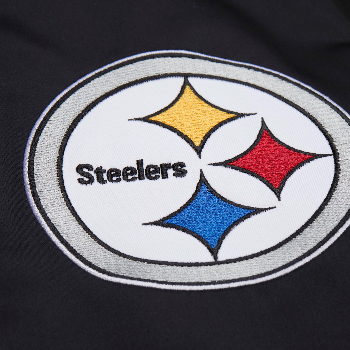 Pittsburgh Steelers Mitchell & Ness Heavyweight Throw It Back Satin Jacket