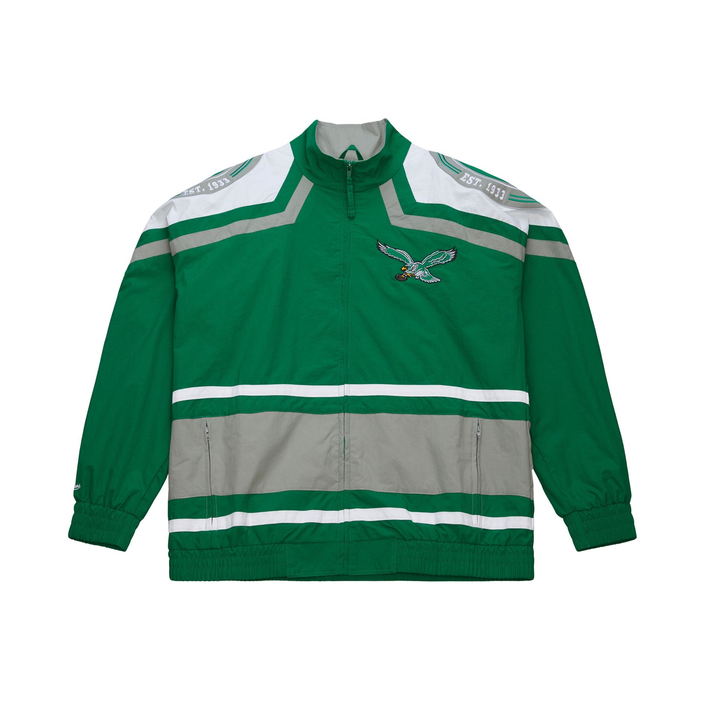Philadelphia Eagles Mitchell & Ness Throw It Back Windbreaker