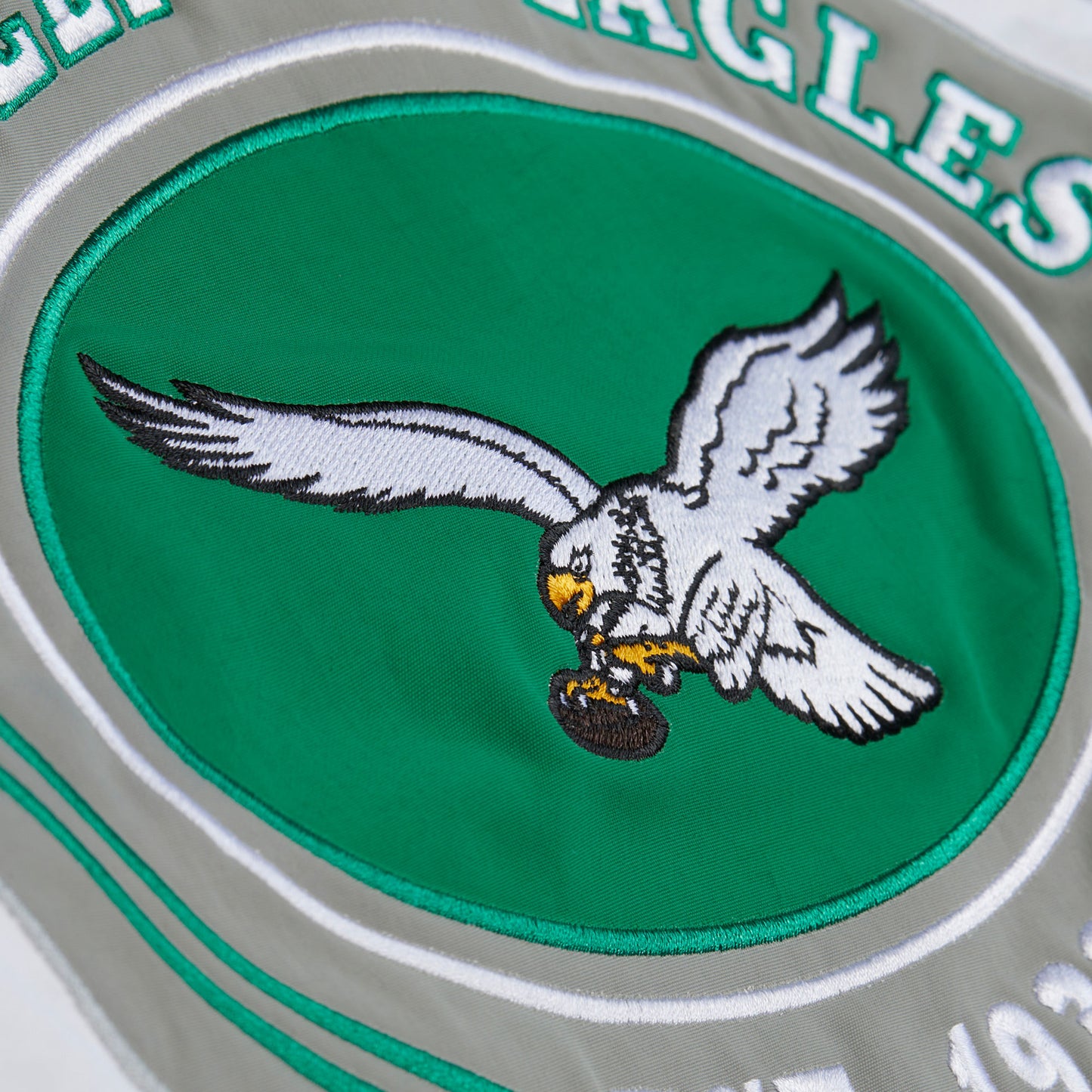 Philadelphia Eagles Mitchell & Ness Throw It Back Windbreaker