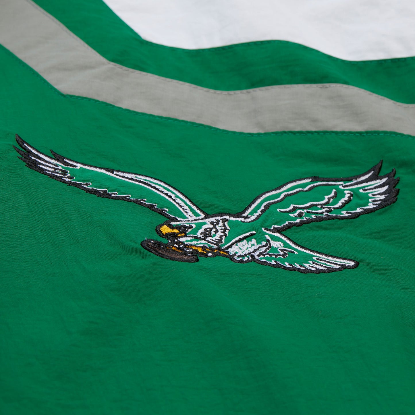 Philadelphia Eagles Mitchell & Ness Throw It Back Windbreaker