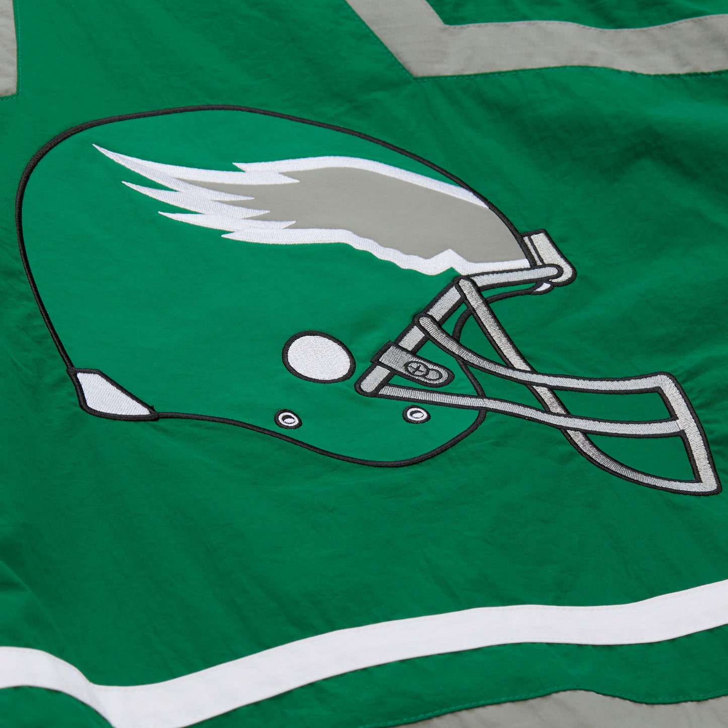 Philadelphia Eagles Mitchell & Ness Throw It Back Windbreaker