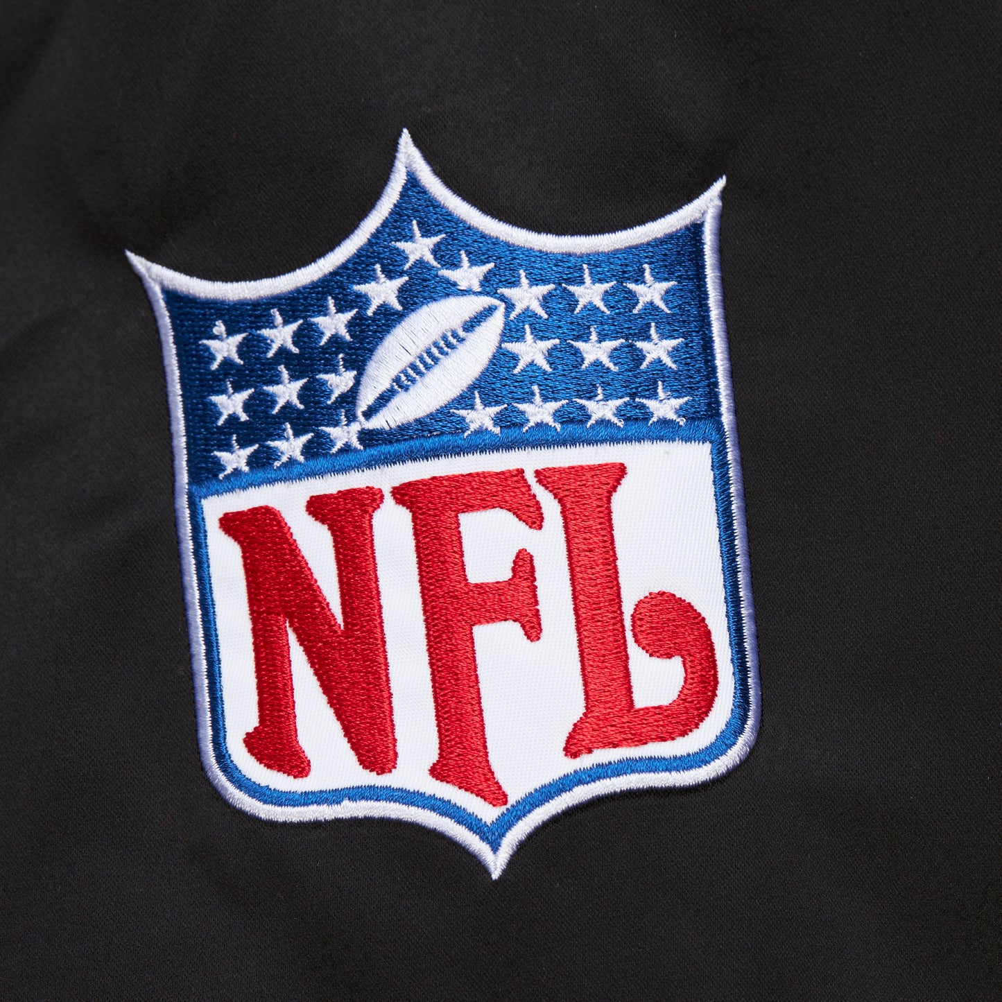 Philadelphia Eagles Mitchell & Ness Black Heritage Ligthweight Satin Jacket