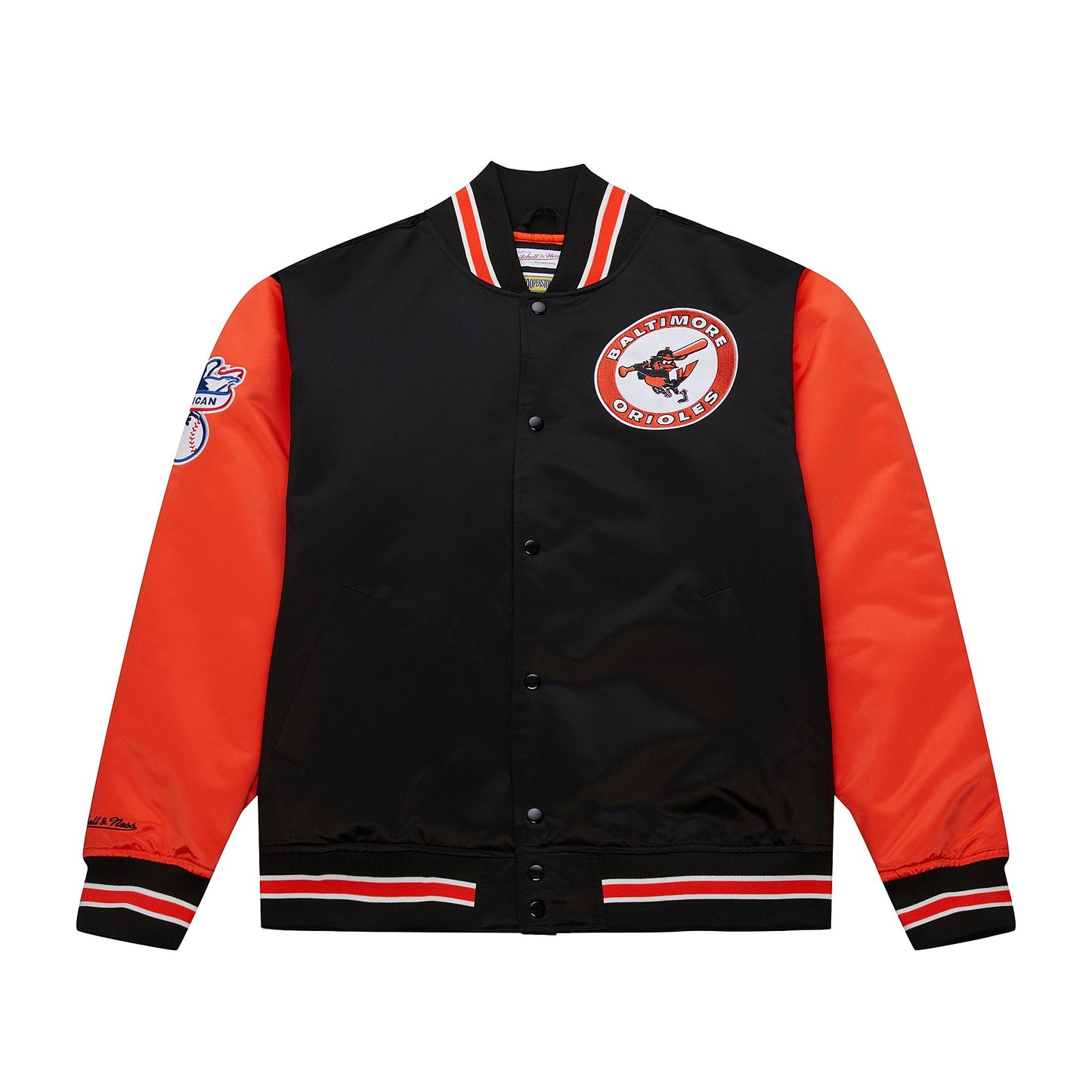 Baltimore Orioles Mitchell & Ness Heavyweight Prime Time Jacket