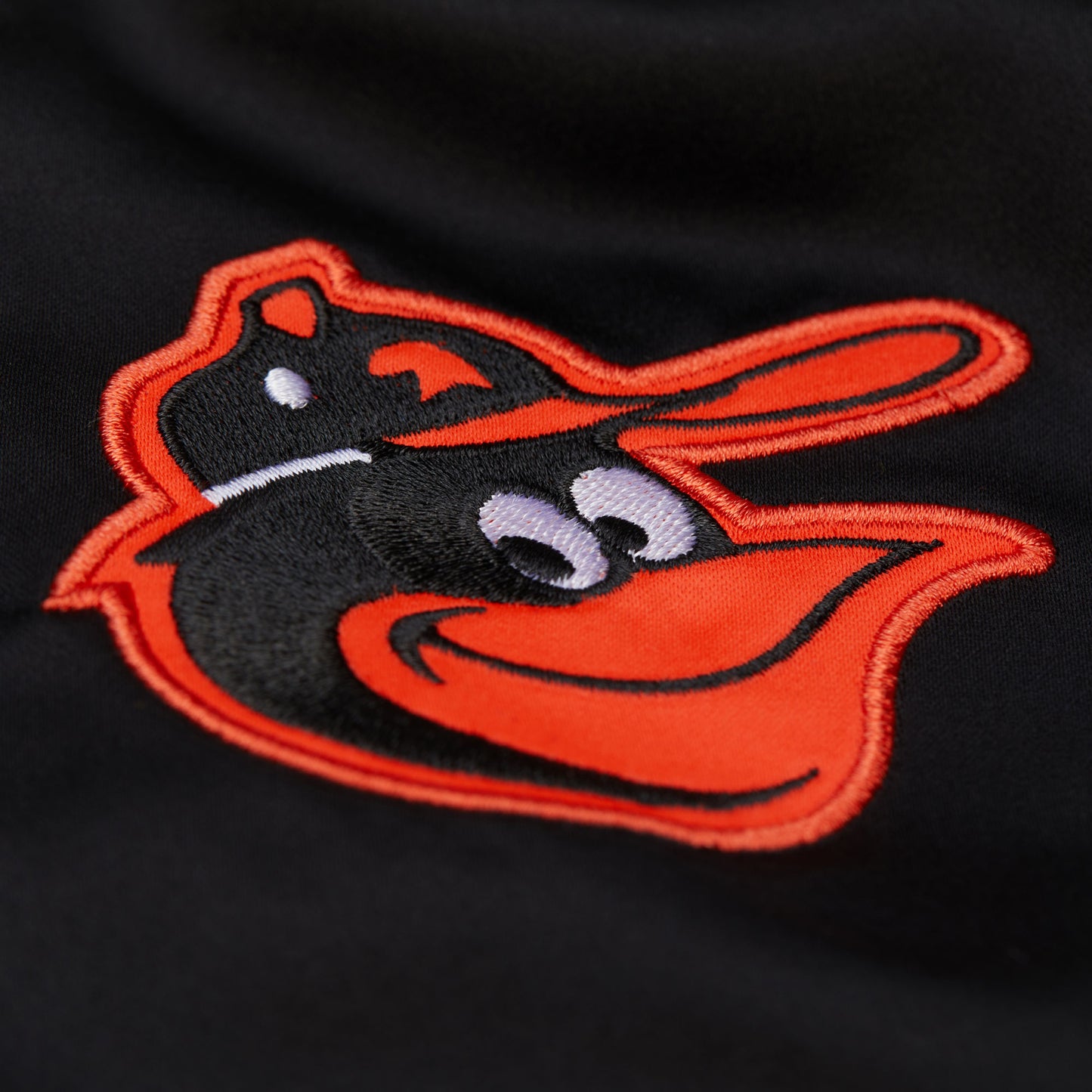 Batlimore Orioles Mitchell & Ness Team Origins Full Snap Satin Jacket
