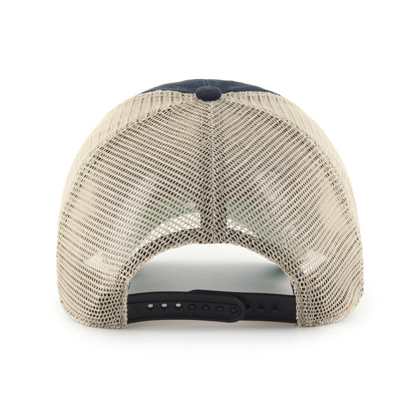 Pittsburgh Steelers Vintage Black Four Stroke '47 Clean Up Trucker Mesh Hat