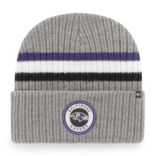 Baltimore Ravens '47  Highline Dark Gray Knit Hat