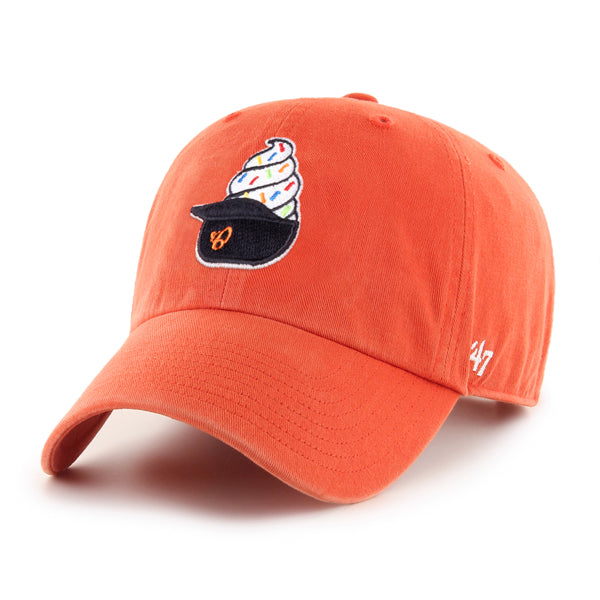 Baltimore Orioles '47 Ice Cream Clean Up Hat- Orange