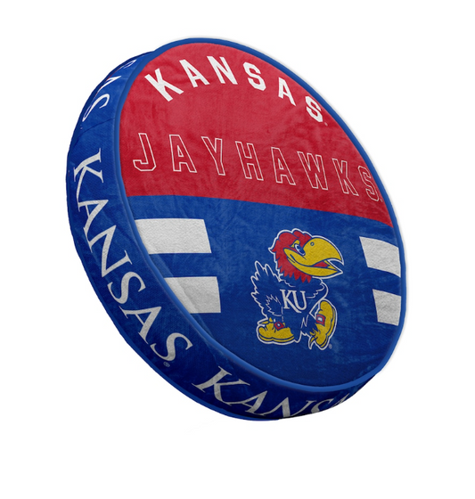 Kansas Jayhawks Pegasus Pegasus 15" Circle Plushlete Pillow