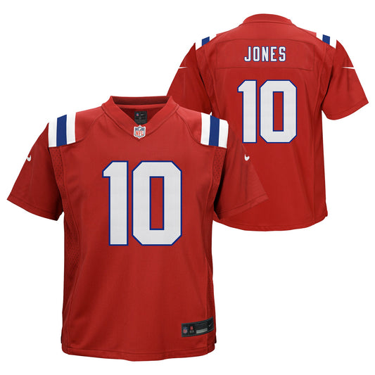 New England Patriots # 10 Mac Jones Infant Nike Game Jersey - Red