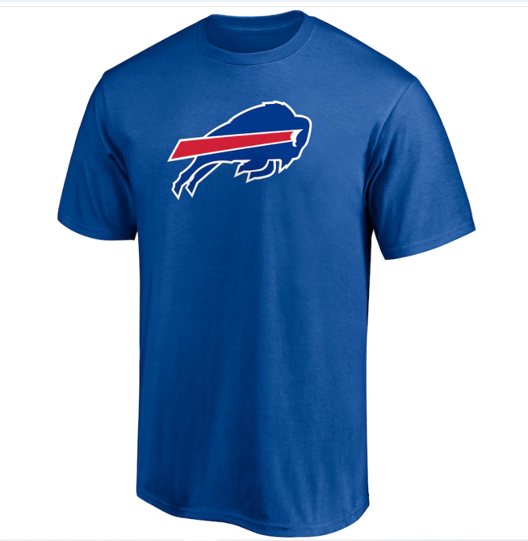 Josh Allen Buffalo Bills Fanatics Player Icon Name & Number T-Shirt - Royal