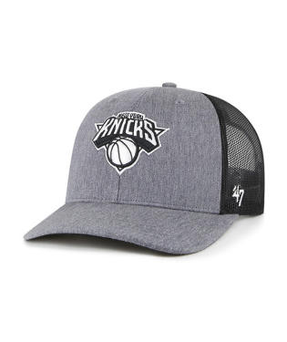 New York Knicks '47 Brand Mesh Carbon Trucker Snapback Hat