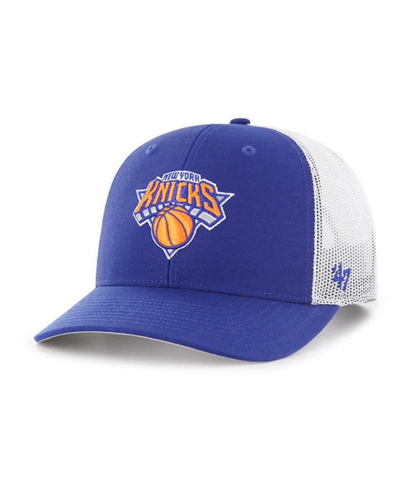 New York Knicks '47 Brand Mesh Trucker Snapback Hat