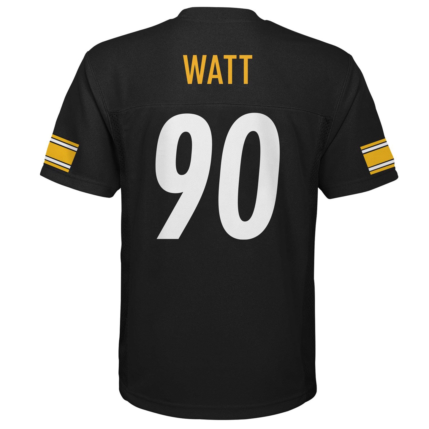 Pittsburgh Steelers Outerstuff #90 T.J Watt Youth Mid Tier Black Jersey