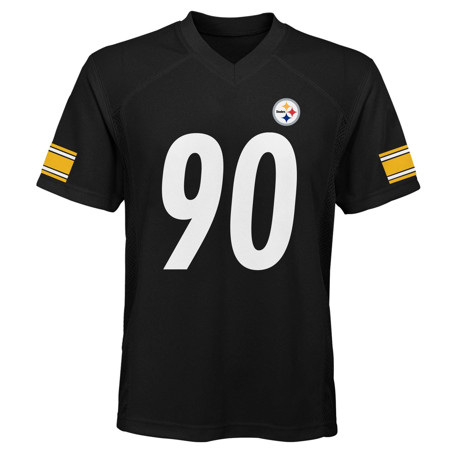 Pittsburgh Steelers Outerstuff #90 T.J Watt Youth Mid Tier Black Jersey