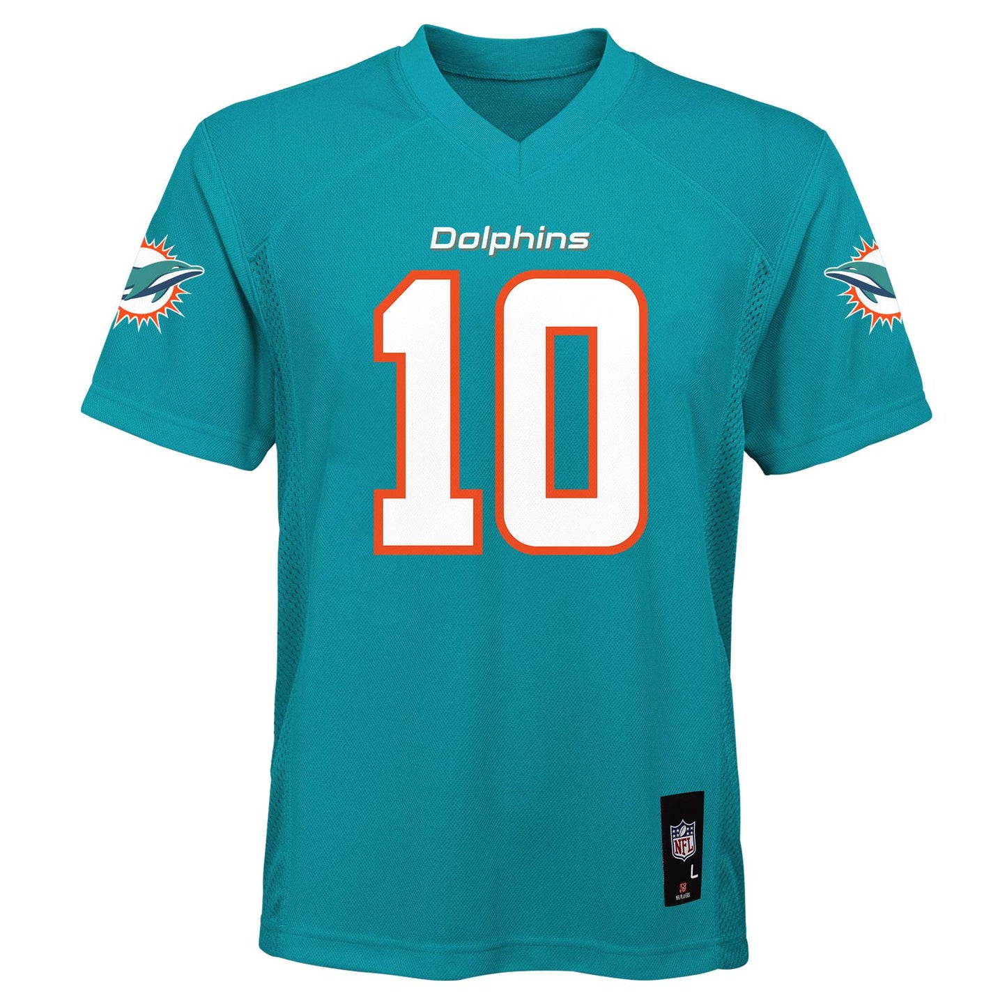 Miami Dolphins Outerstuff #10 Tyreek Hill Youth Mid Tier Aqua Jersey