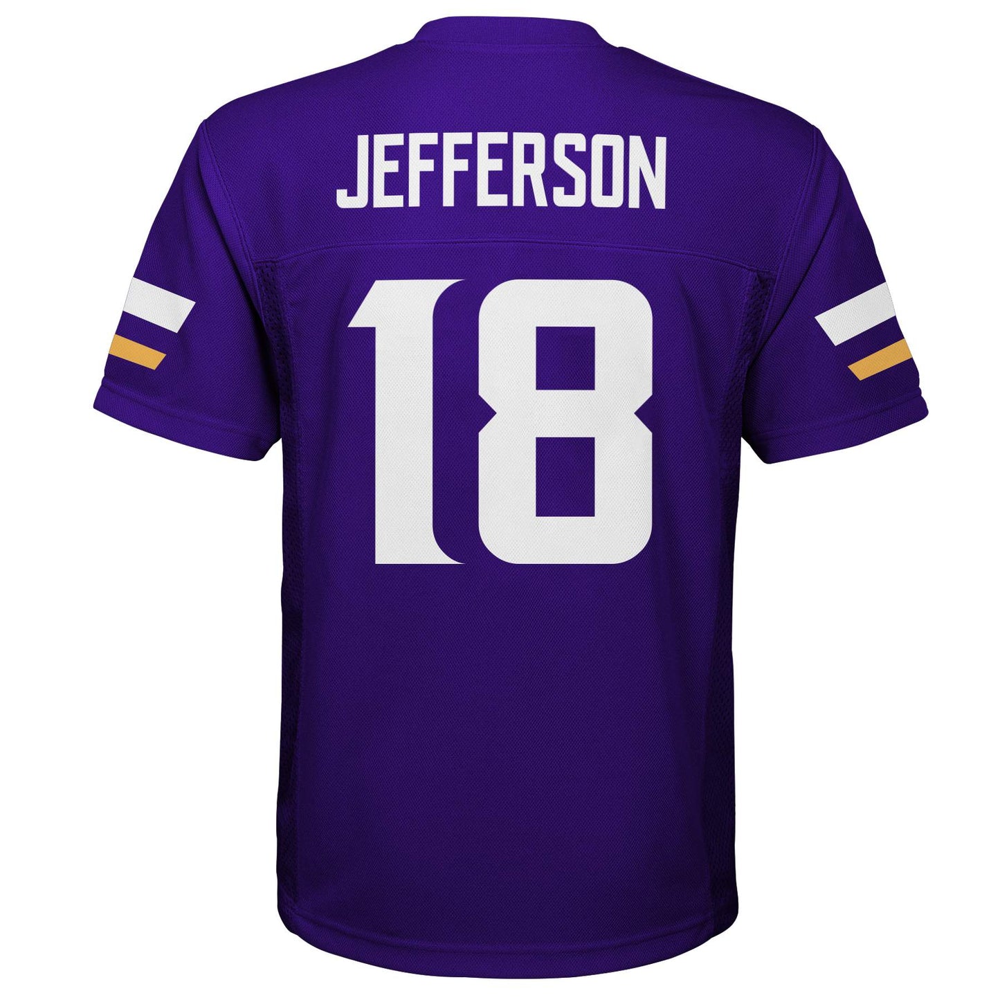 Minnesota Vikings Outerstuff #18 Justin Jefferson Youth Mid Tier Purple Jersey