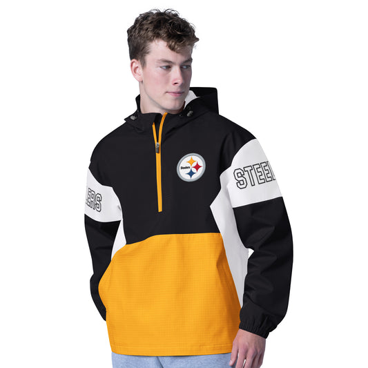 Pittsburgh Steelers G-III Tailgate 1/2 Zip Windbreaker Jacket