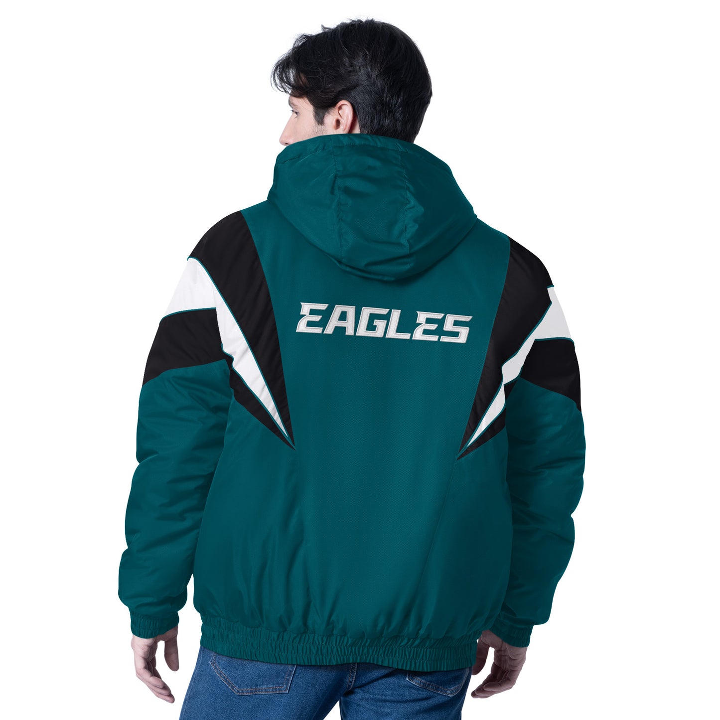 Philadelphia Eagles G-III Leader Polyfill Hooded Jacket