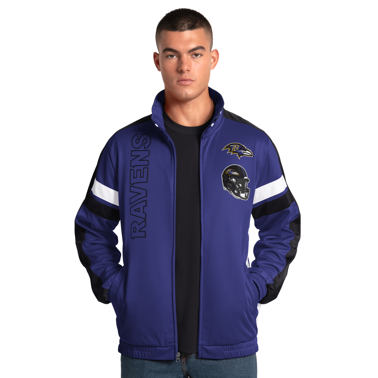 Baltimore Ravens G-III Lay Up Track Jacket - Purple