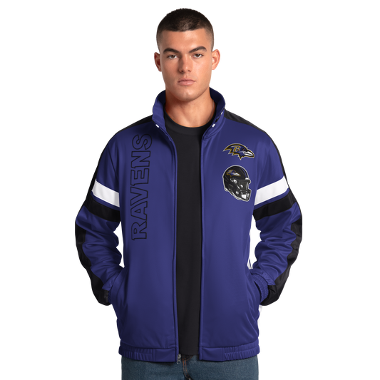 Baltimore Ravens G-III Lay Up Track Jacket - Purple