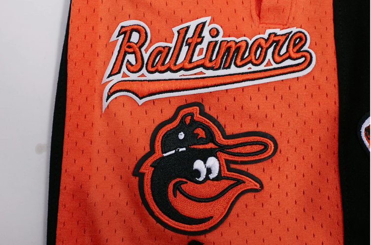 Baltimore Orioles Retro Classic Pro Standard Men's Shorts- Angry Bird