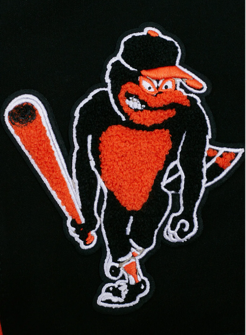 Baltimore Orioles Retro Classic Pro Standard Men's Shorts- Angry Bird