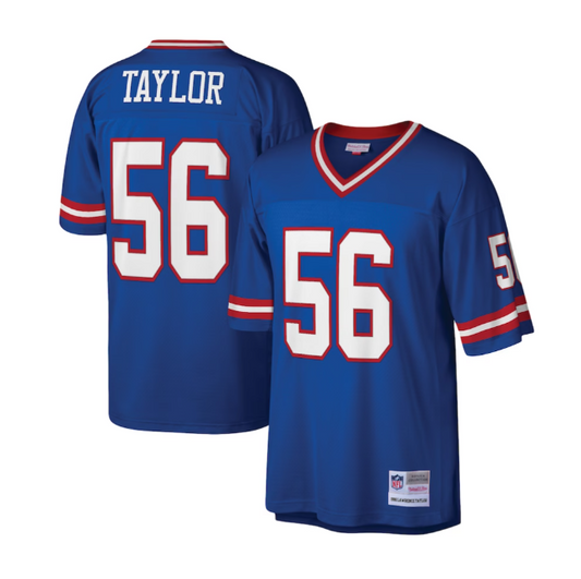 New York Giants Mitchell & Ness Lawrence Taylor #56  1986 Blue Legacy Jersey