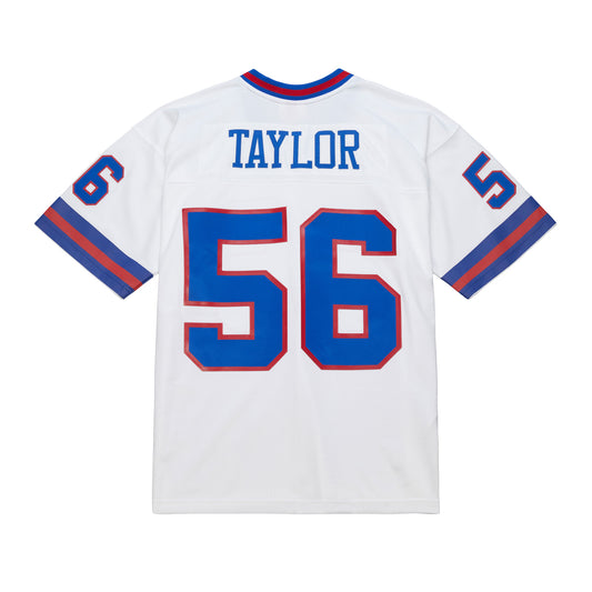 New York Giants Mitchell & Ness Lawrence Taylor #56 1986 White Legacy Jersey