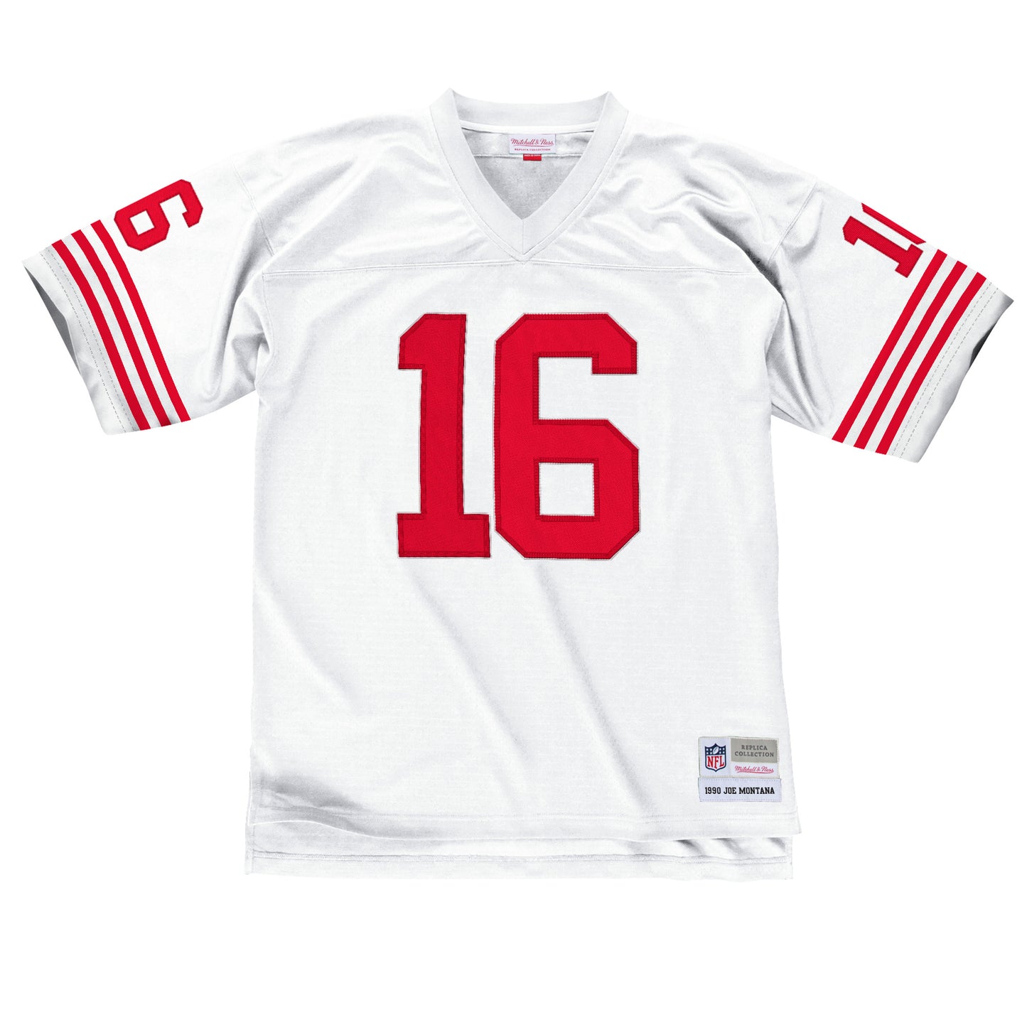 San Francisco 49ers Mitchell & Ness Joe Montana #16 1990 White Legacy Jersey