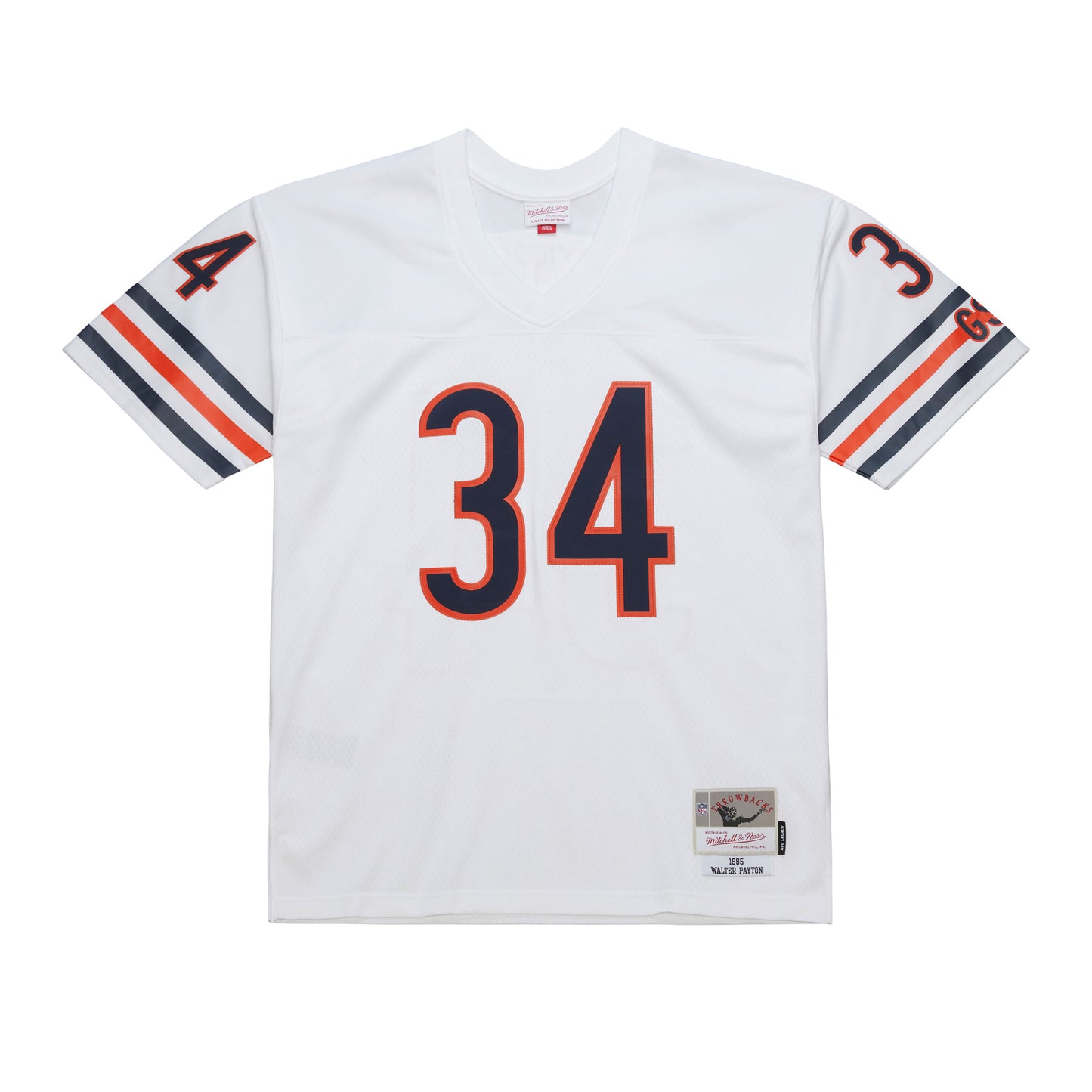 Chicago Bears Mitchell & Ness #34 Walter Payton 1985 Legacy Men's Jersey - White
