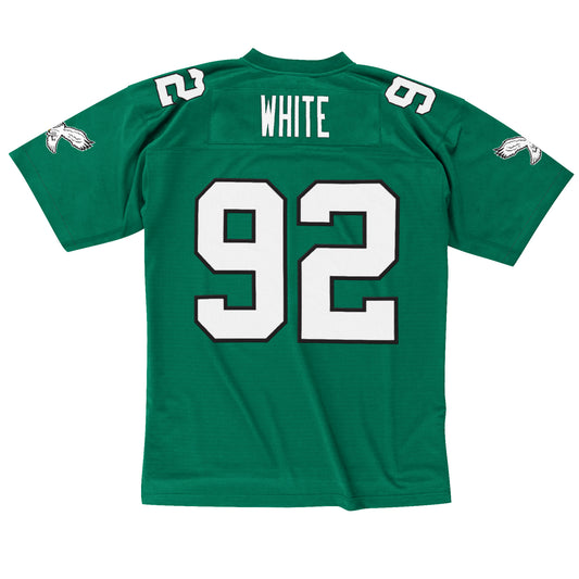 Philadelphia Eagles Mitchell & Ness #92 Reggie White Kelly Green Legacy Jersey