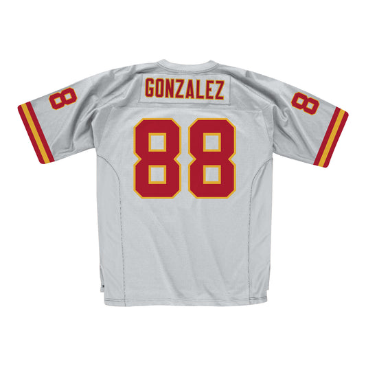 Kansas City Chiefs Mitchell & Ness #88 Anthony Gonzalez 100 Year Legacy Mens Jersey - White