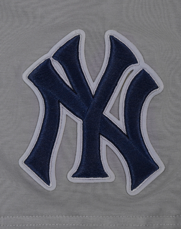 New York Yankees Pro Standard Script Tail T-Shirt- Gray