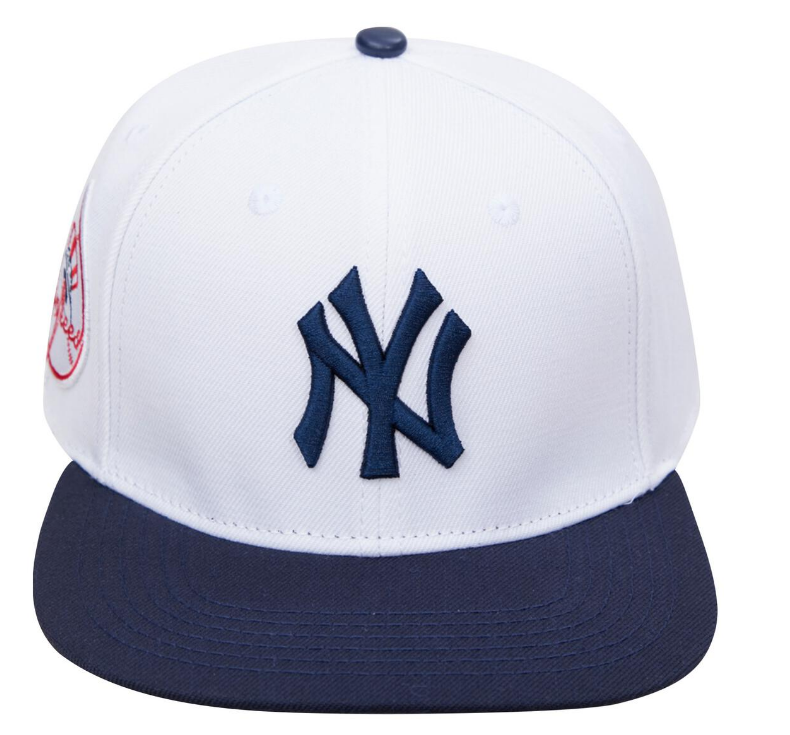 New York Yankees Pro Standard Classic logo Snapback- White