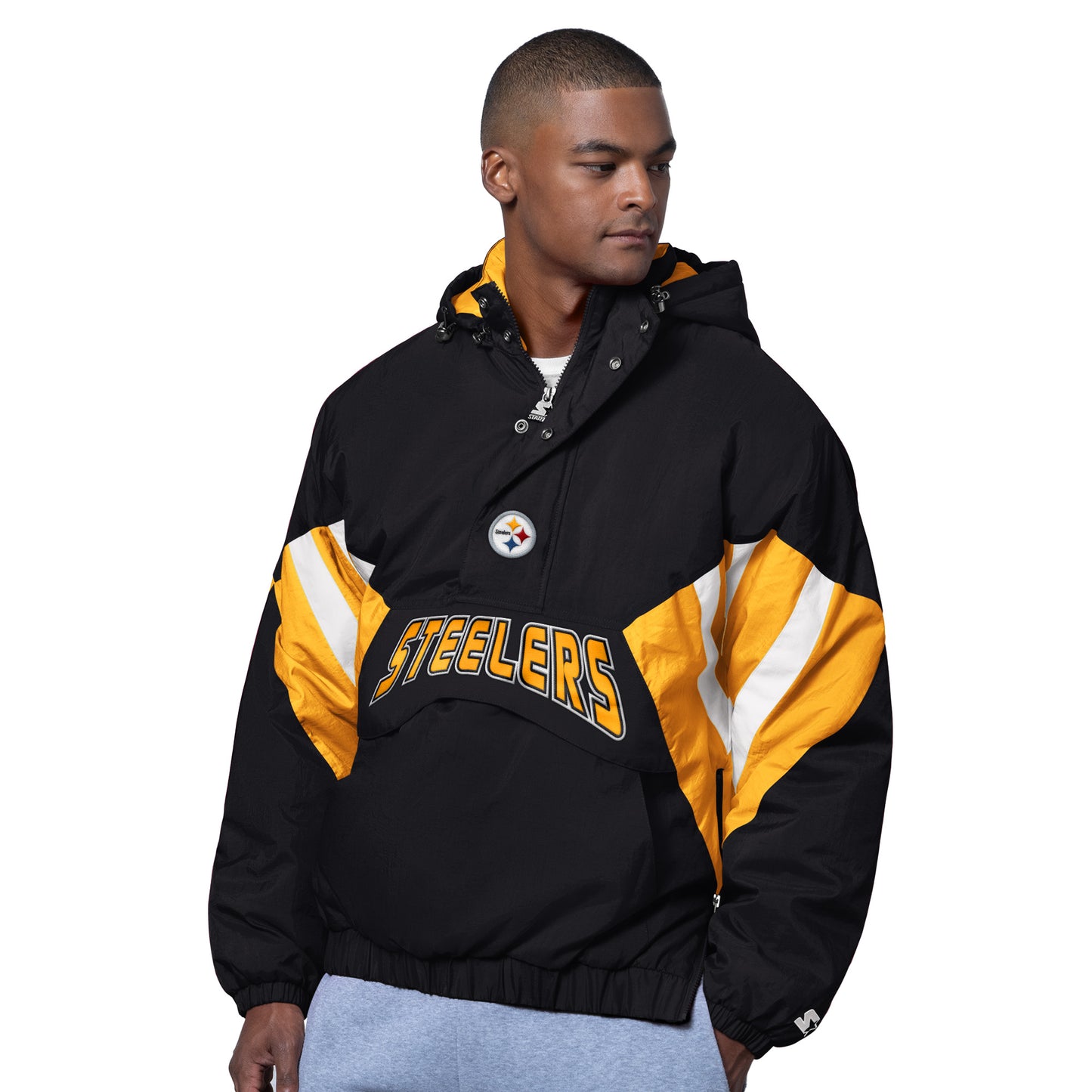 Pittsburgh Steelers Starter Line Up Half Zip Pull Over