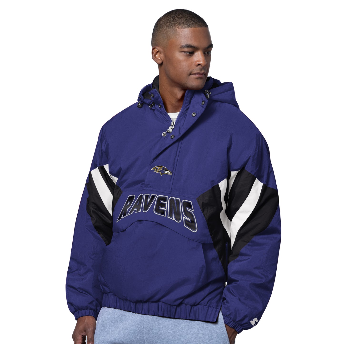 Baltimore Ravens Starter Line Up Half Zip Pull Over