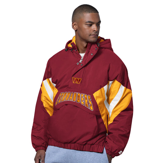 Washington Commanders Starter Line Up Half Zip Pull Over
