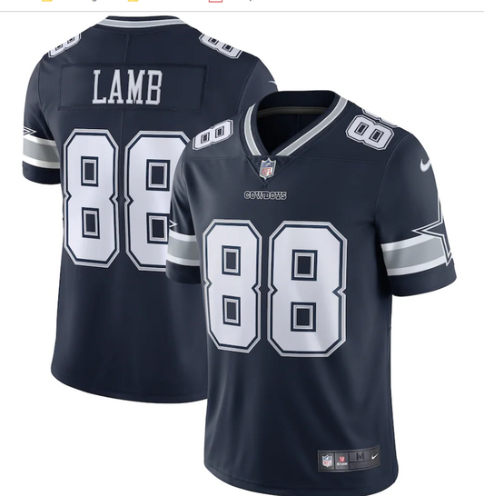 Dallas Cowboys #88 CeeDee Lamb Limited Men's Jersey - Navy