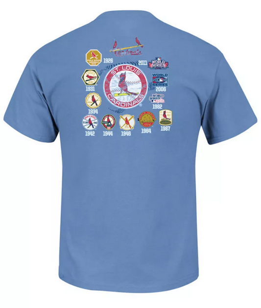 St. Louis Cardinals Majestic Jays Last Rally Men's T-shirt
