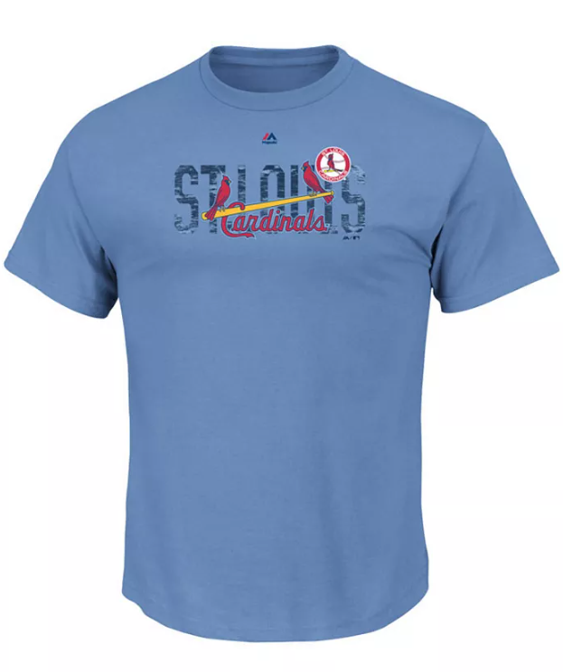 St. Louis Cardinals Majestic Jays Last Rally Men's T-shirt