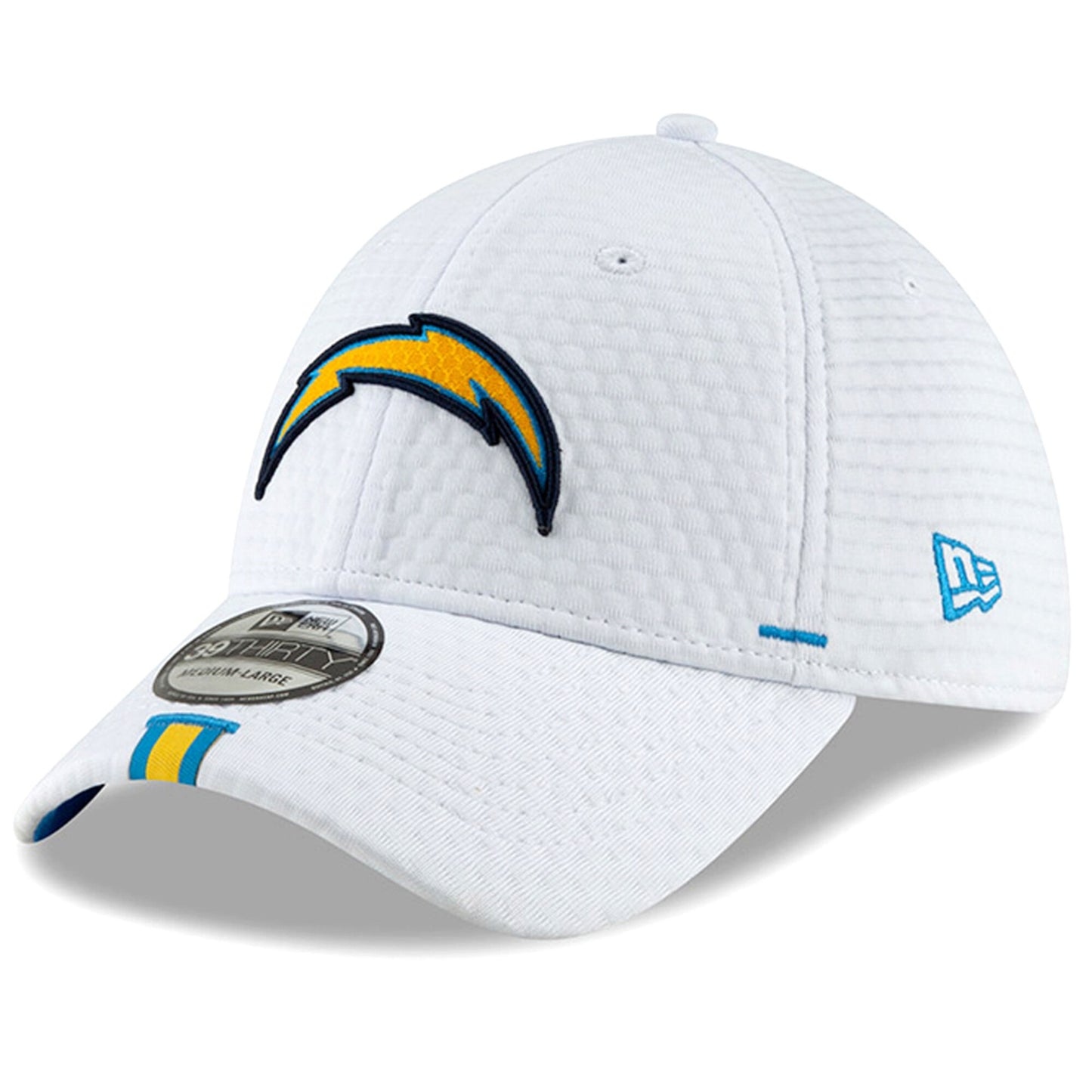 Los Angeles Chargers Training Camp 39THIRTY Flex Hat - White