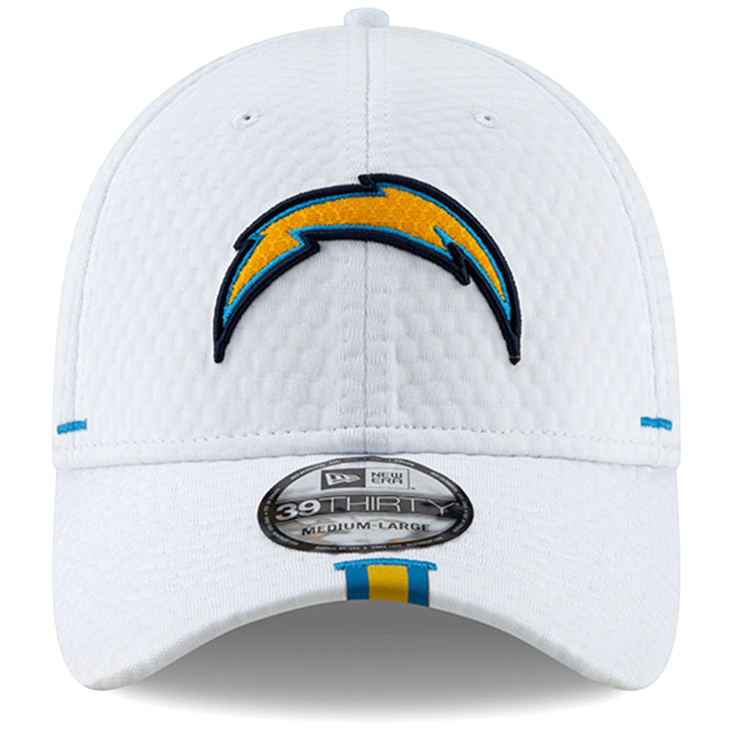Los Angeles Chargers Training Camp 39THIRTY Flex Hat - White