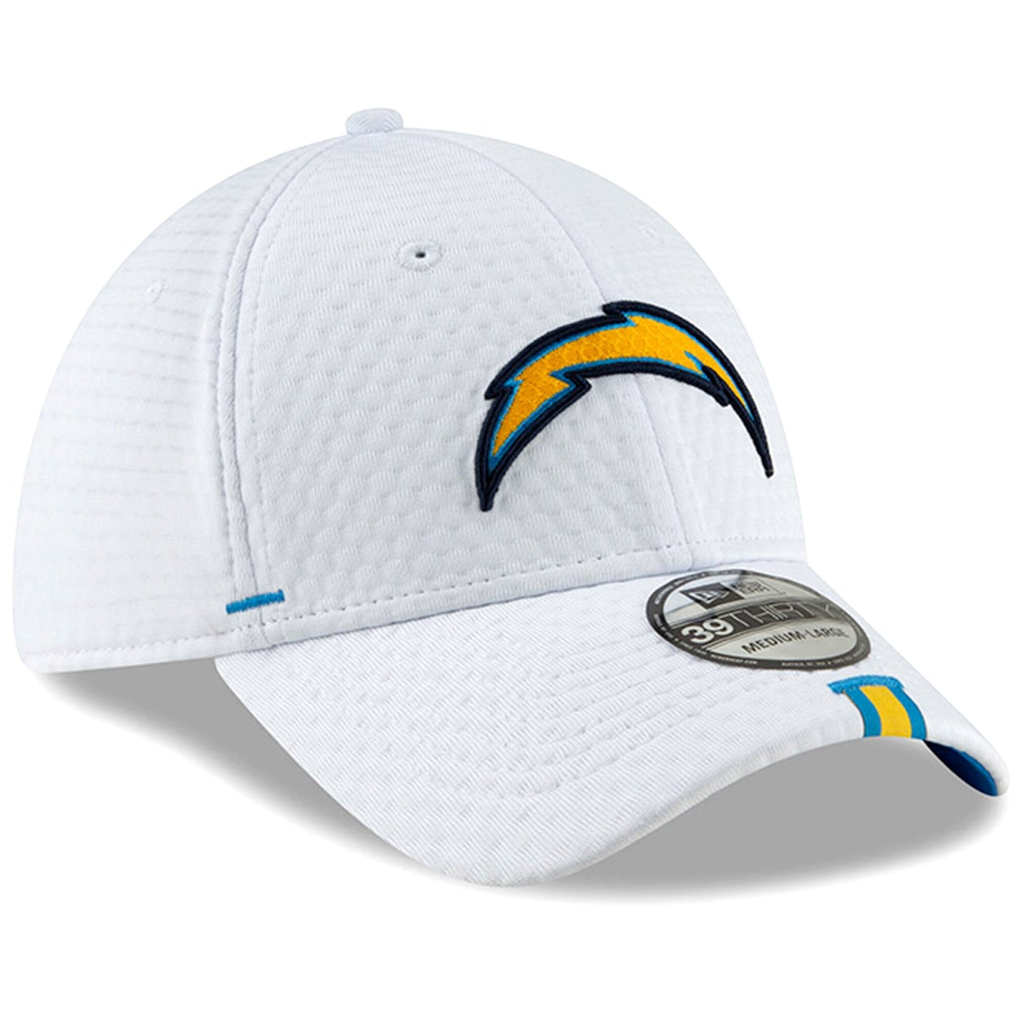 Los Angeles Chargers Training Camp 39THIRTY Flex Hat - White