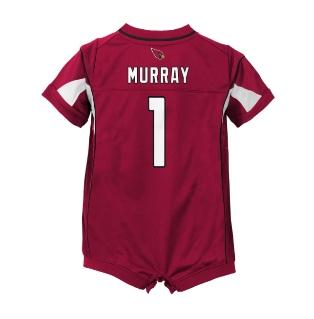Arizona Cardinals #1 Kyler Murray Infant Jersey Romper- Red