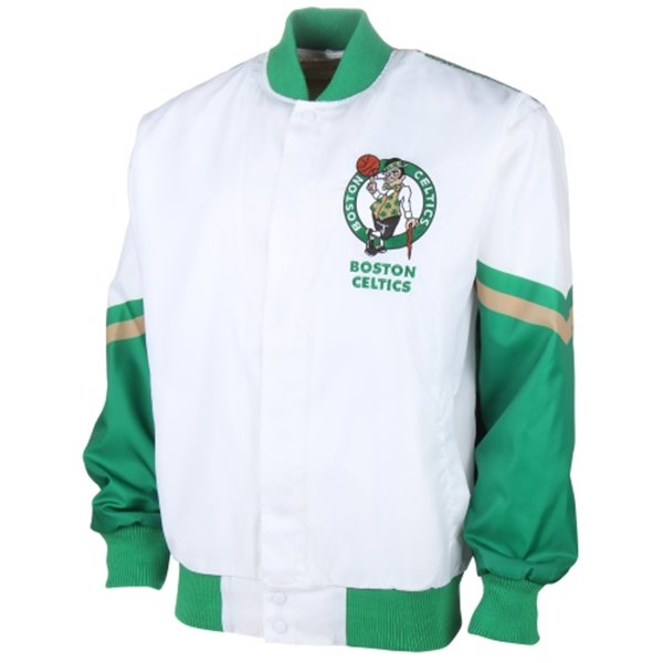 Boston Celtics Cityscape White Mens Jacket By-GIII