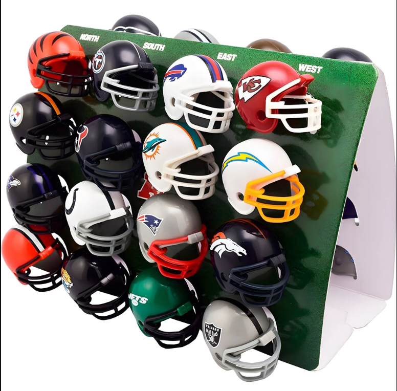 NFL Riddell 32 Piece Helmet Tracker Set
